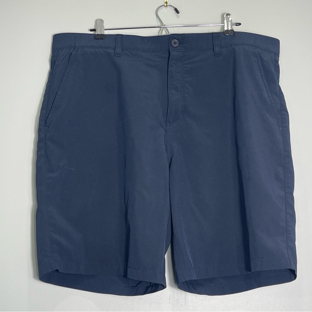 RORIE WHELAN Mens Golf Shorts Navy Blue 9" Inseam Zip Back Pocket Stretch Sz. 40